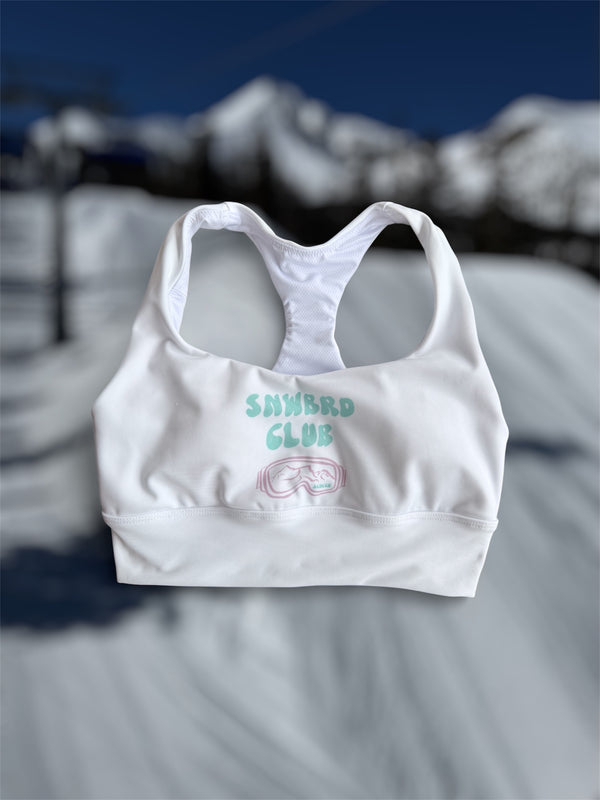 Snwbrd Club Recycled Sports Bra