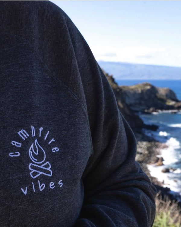 campfire vibes organic sweatshirt