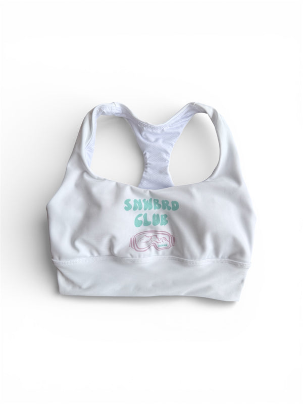 Snwbrd Club Recycled Sports Bra