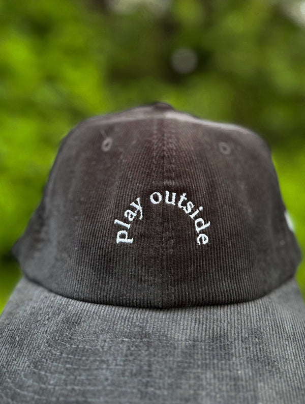 Play outside corduroy hat